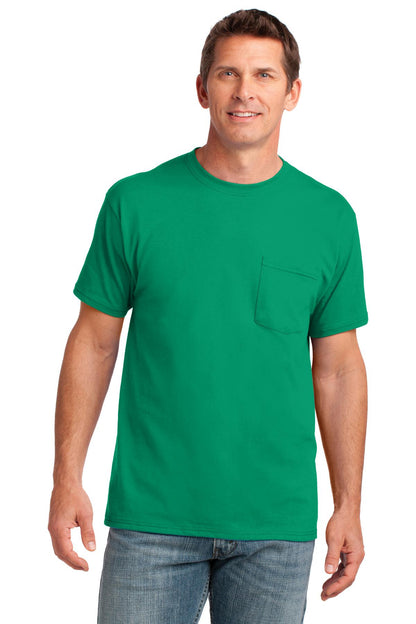 Port & Co ™  Core Cotton Pocket Tee. PC54P