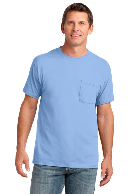 Port & Co ™  Core Cotton Pocket Tee. PC54P