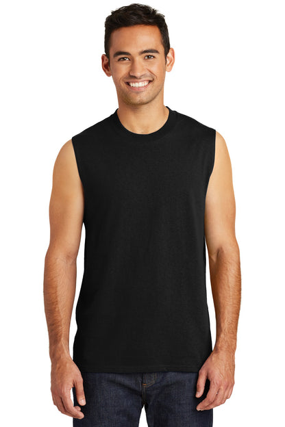 Port & Co ™  Core Cotton Sleeveless Tee. PC54SL