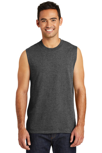 Port & Co ™  Core Cotton Sleeveless Tee. PC54SL
