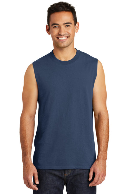 Port & Co ™  Core Cotton Sleeveless Tee. PC54SL