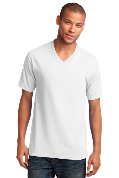 Port & Co ™  Core Cotton V-Neck Tee. PC54V