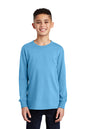 Port & Co ™  Youth Long Sleeve Core Cotton Tee. PC54YLS