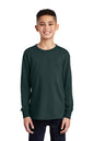 Port & Co ™  Youth Long Sleeve Core Cotton Tee. PC54YLS