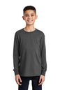 Port & Co ™  Youth Long Sleeve Core Cotton Tee. PC54YLS