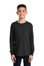 Port & Co ™  Youth Long Sleeve Core Cotton Tee. PC54YLS