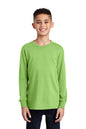 Port & Co ™  Youth Long Sleeve Core Cotton Tee. PC54YLS