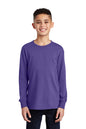 Port & Co ™  Youth Long Sleeve Core Cotton Tee. PC54YLS
