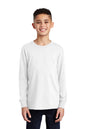 Port & Co ™  Youth Long Sleeve Core Cotton Tee. PC54YLS