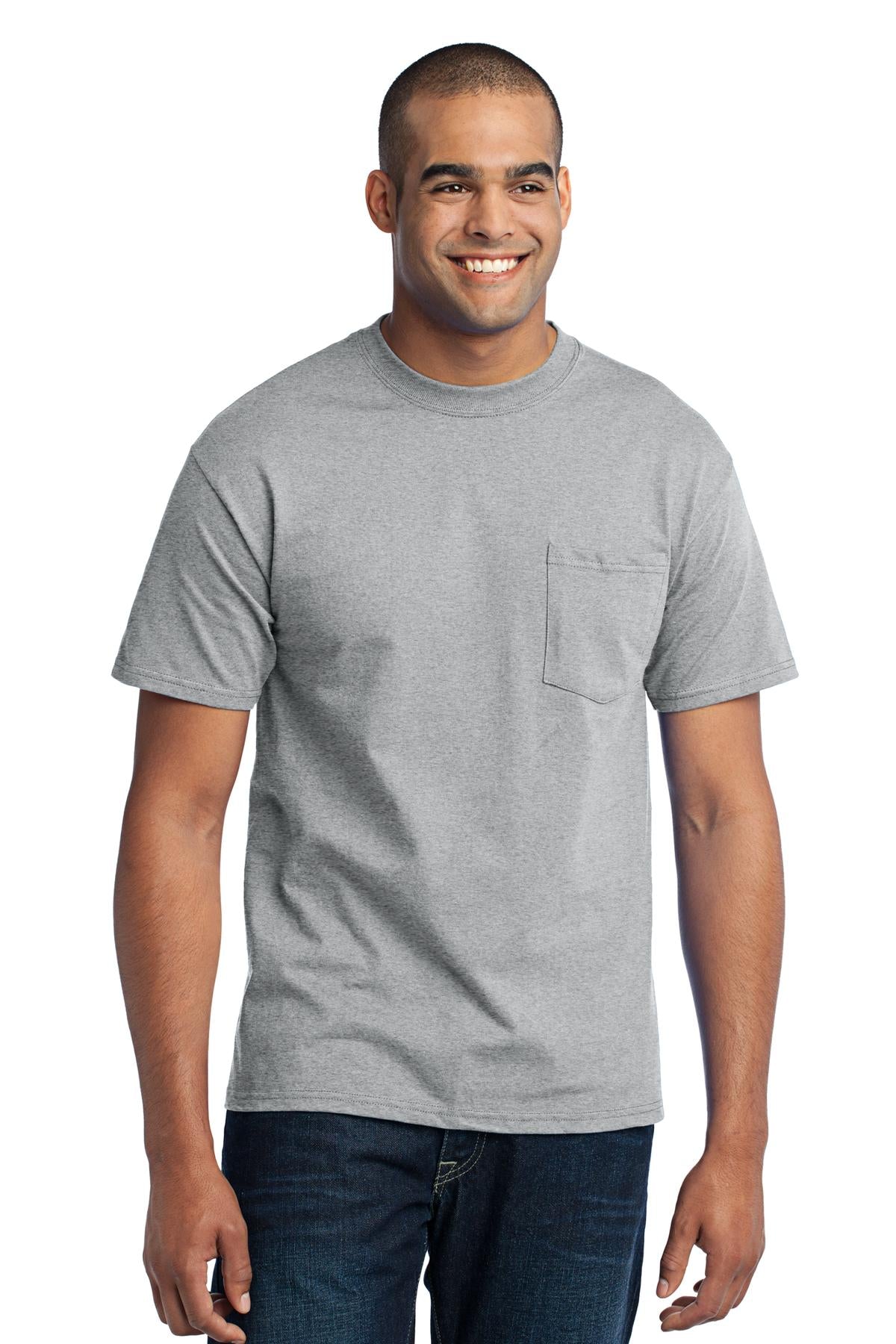 Port & Co ™  Tall Core Blend Pocket Tee. PC55PT