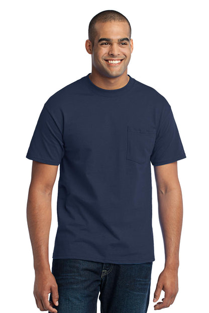 Port & Co ™  Tall Core Blend Pocket Tee. PC55PT