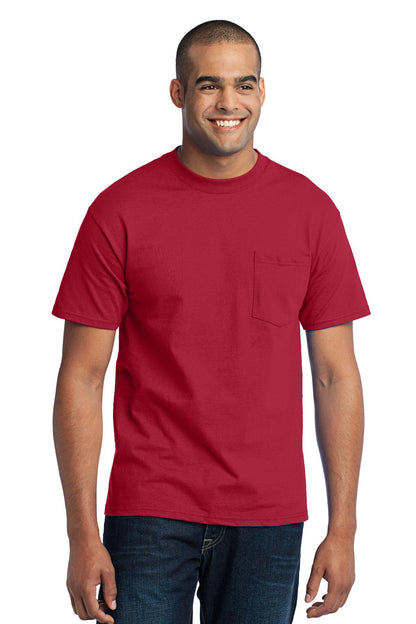 Port & Co ™  Tall Core Blend Pocket Tee. PC55PT
