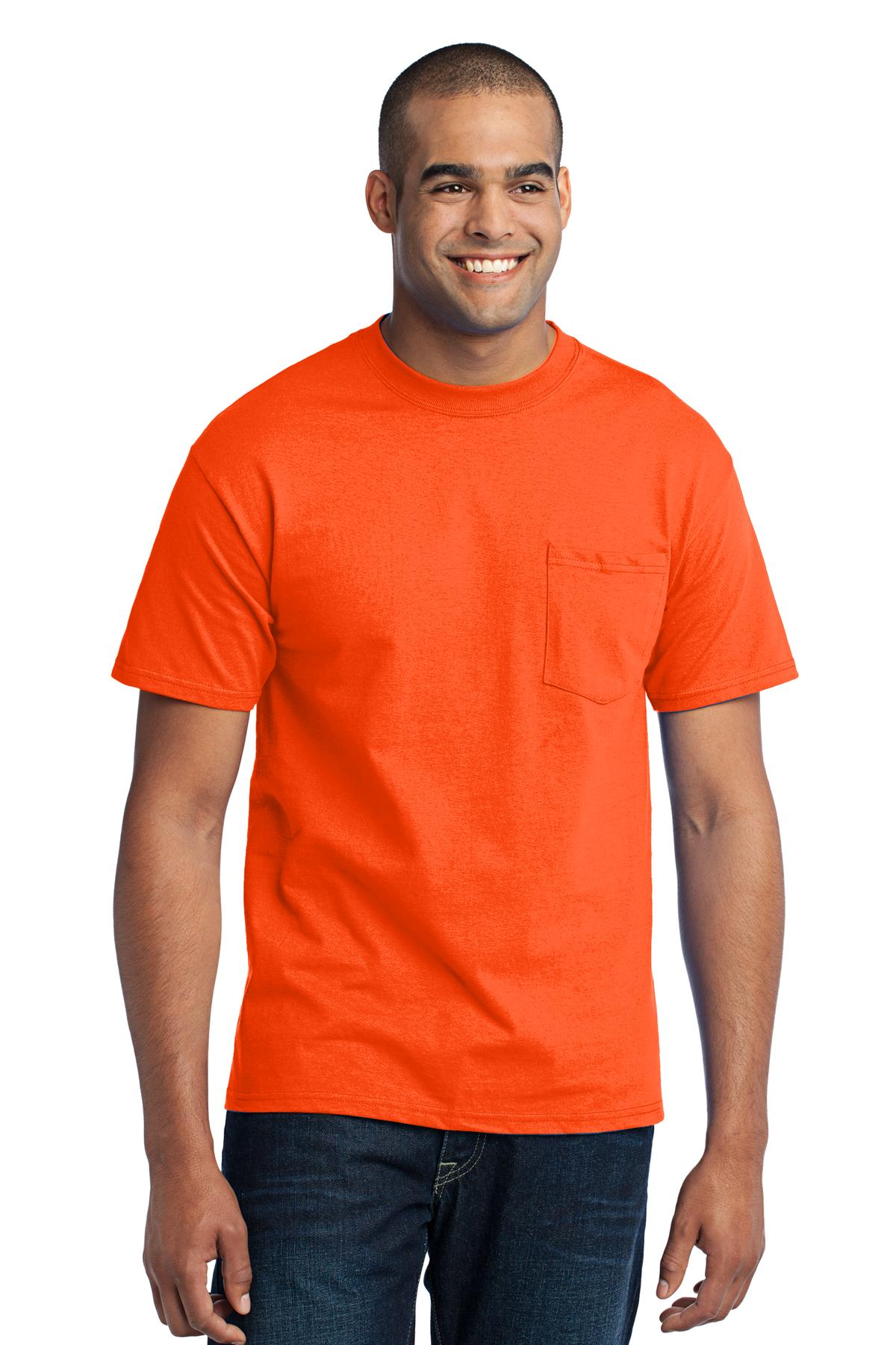 Port & Co ™  Tall Core Blend Pocket Tee. PC55PT