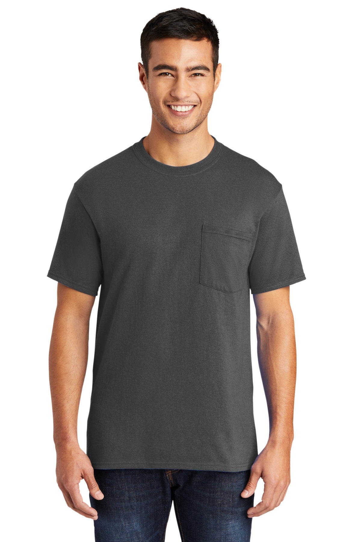 Port & Co ™  Tall Core Blend Pocket Tee. PC55PT