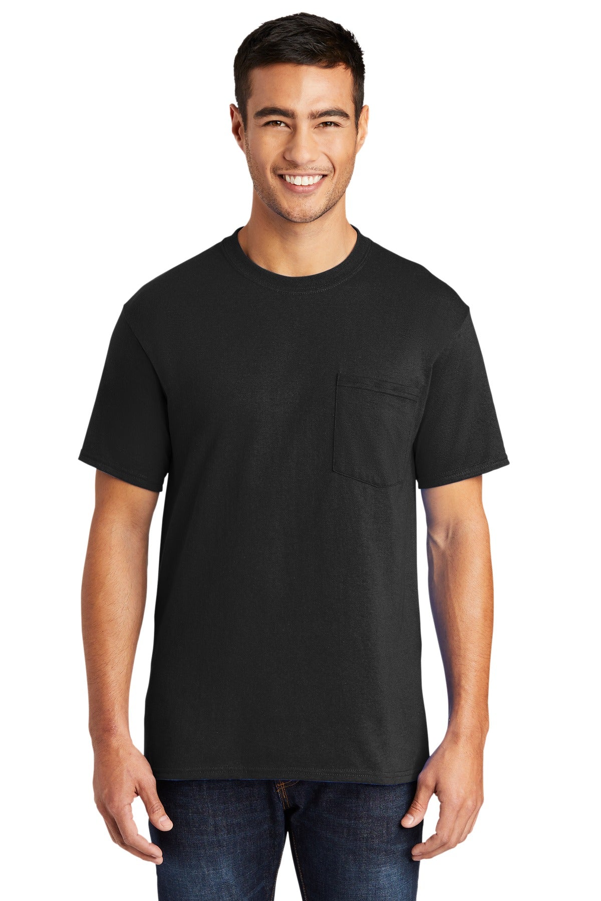 Port & Co ™  Tall Core Blend Pocket Tee. PC55PT