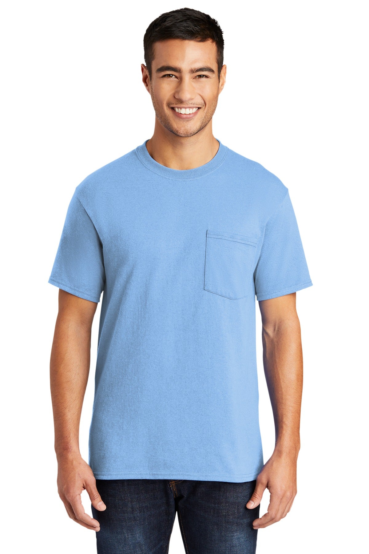 Port & Co ™  Tall Core Blend Pocket Tee. PC55PT
