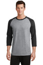 Port & Co ™  Core Blend 3/4-Sleeve Raglan Tee. PC55RS