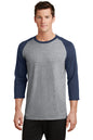 Port & Co ™  Core Blend 3/4-Sleeve Raglan Tee. PC55RS