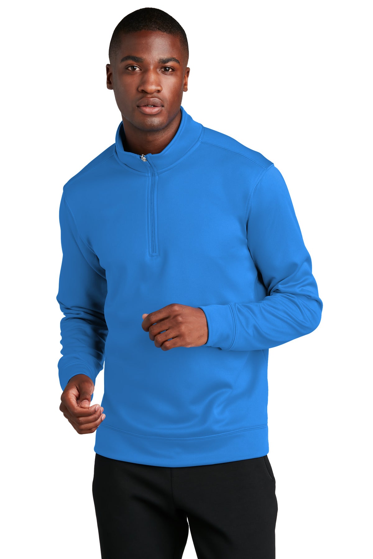 Port & Co ™  Performance Fleece 1/4-Zip Pullover Sweatshirt. PC590Q