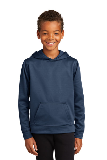 Port & Co ™  Youth Performance Fleece Pullover Hooded Sweatshirt. PC590YH