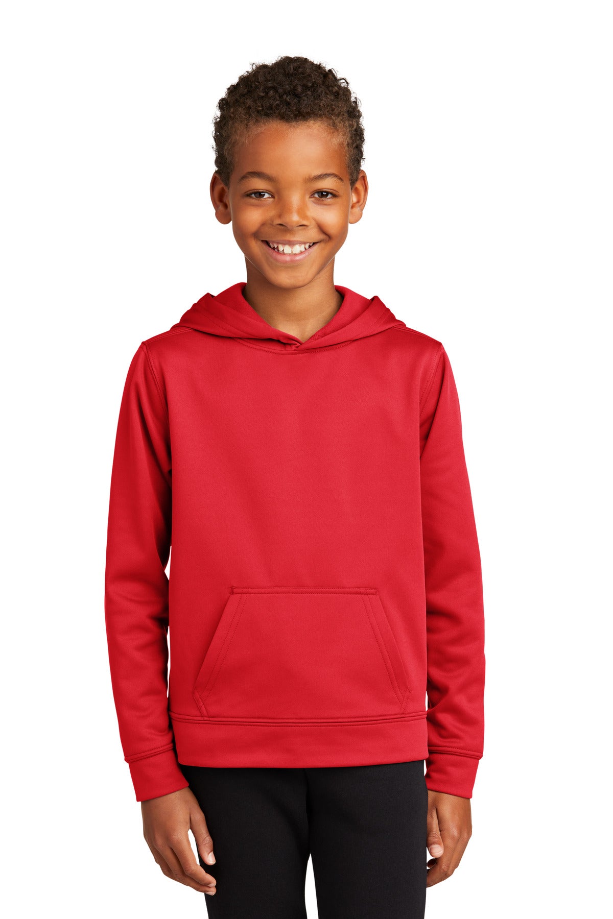 Port & Co ™  Youth Performance Fleece Pullover Hooded Sweatshirt. PC590YH