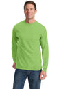 Port & Co ™  Long Sleeve Essential Pocket Tee.  PC61LSP
