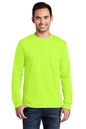 Port & Co ™  Long Sleeve Essential Pocket Tee.  PC61LSP