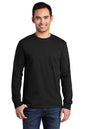 Port & Co ™  Long Sleeve Essential Pocket Tee.  PC61LSP