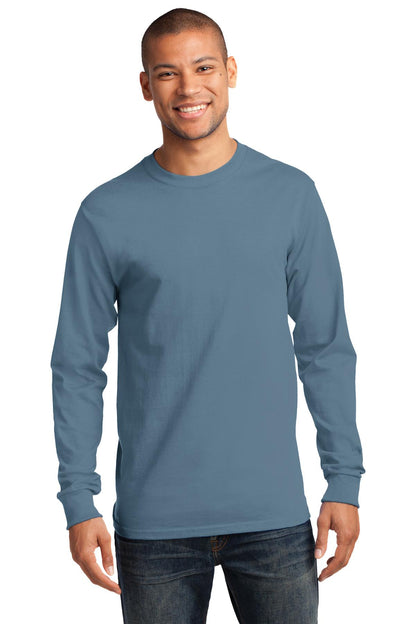 Port & Co ™  Tall Long Sleeve Essential Tee. PC61LST