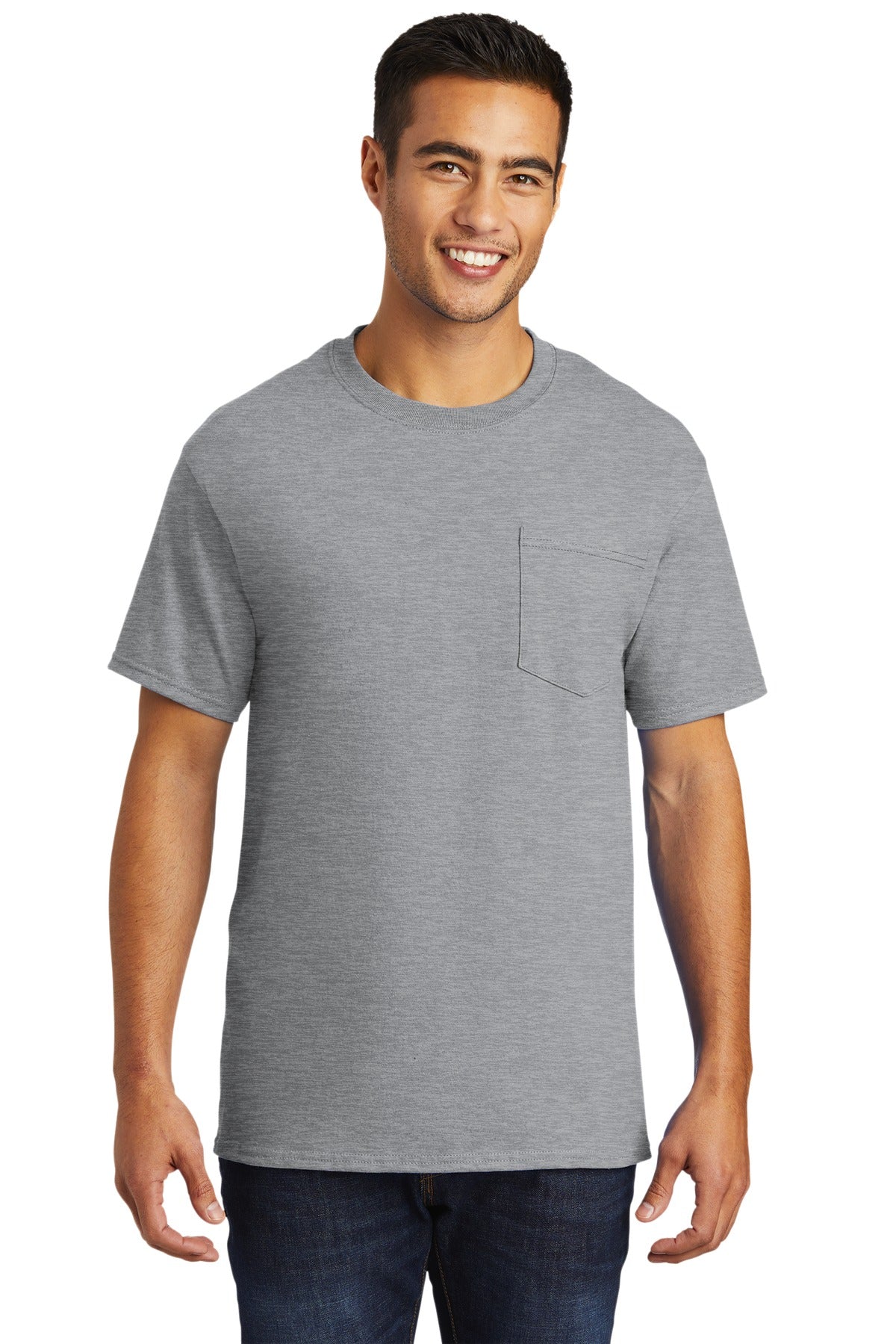 Port & Co ™  Tall Essential Pocket Tee. PC61PT