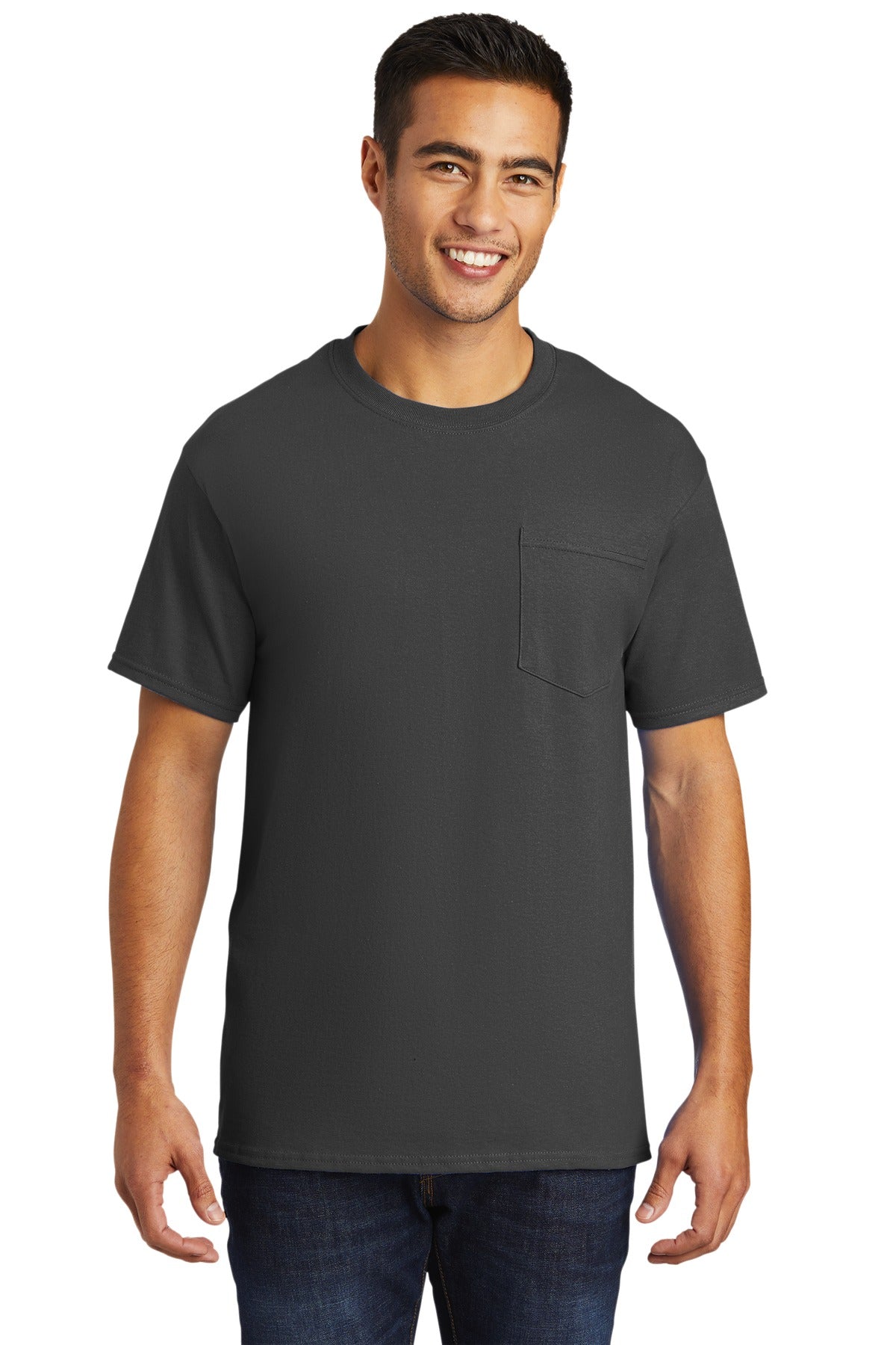 Port & Co ™  Tall Essential Pocket Tee. PC61PT