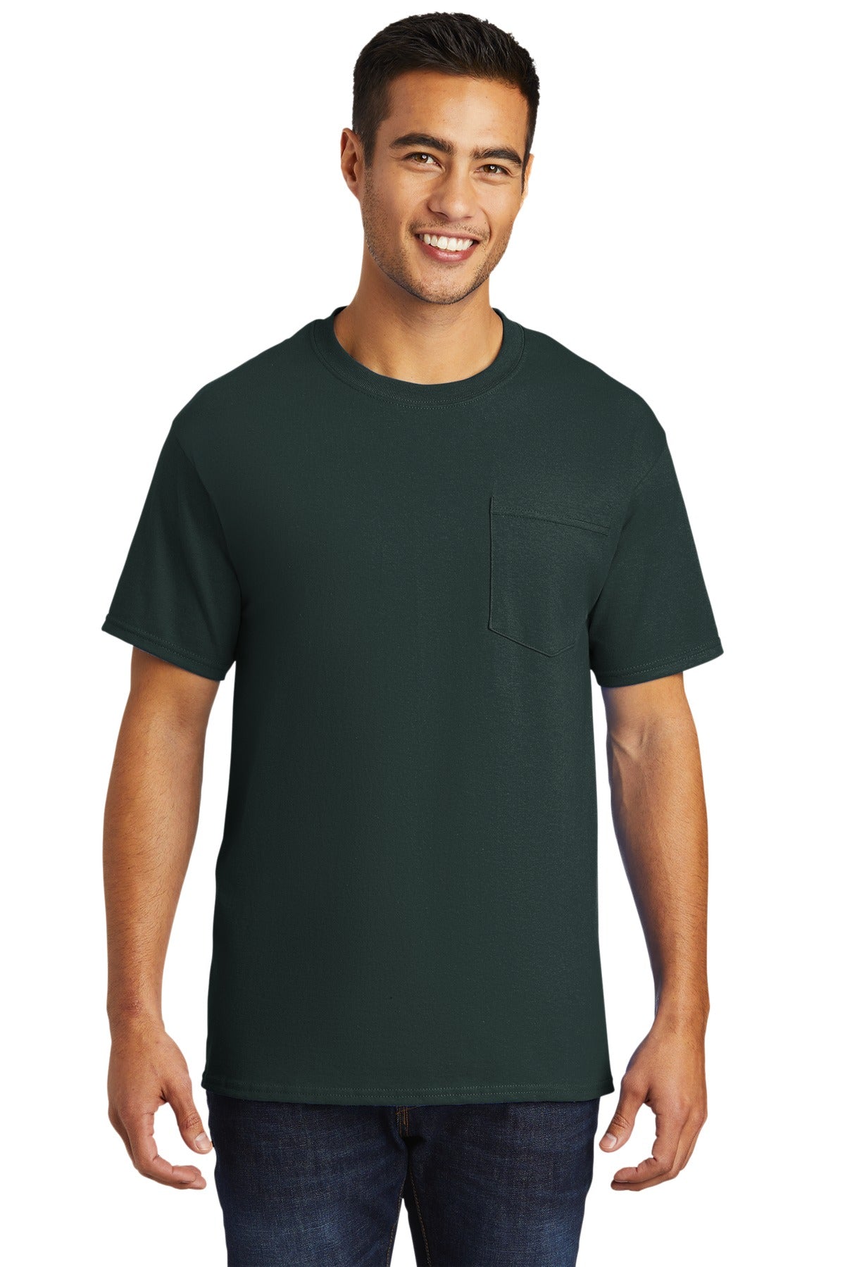 Port & Co ™  Tall Essential Pocket Tee. PC61PT