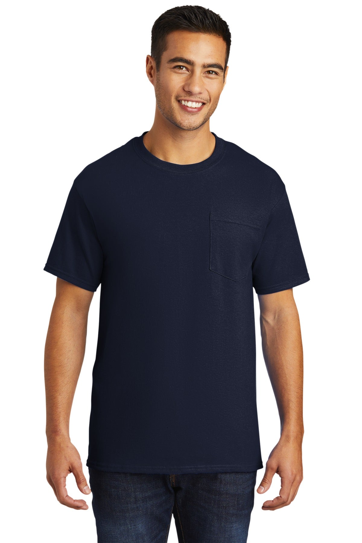 Port & Co ™  Tall Essential Pocket Tee. PC61PT