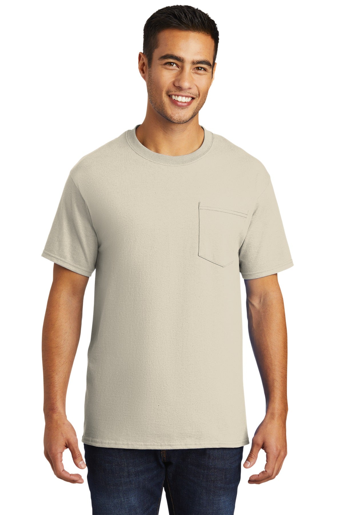 Port & Co ™  Tall Essential Pocket Tee. PC61PT