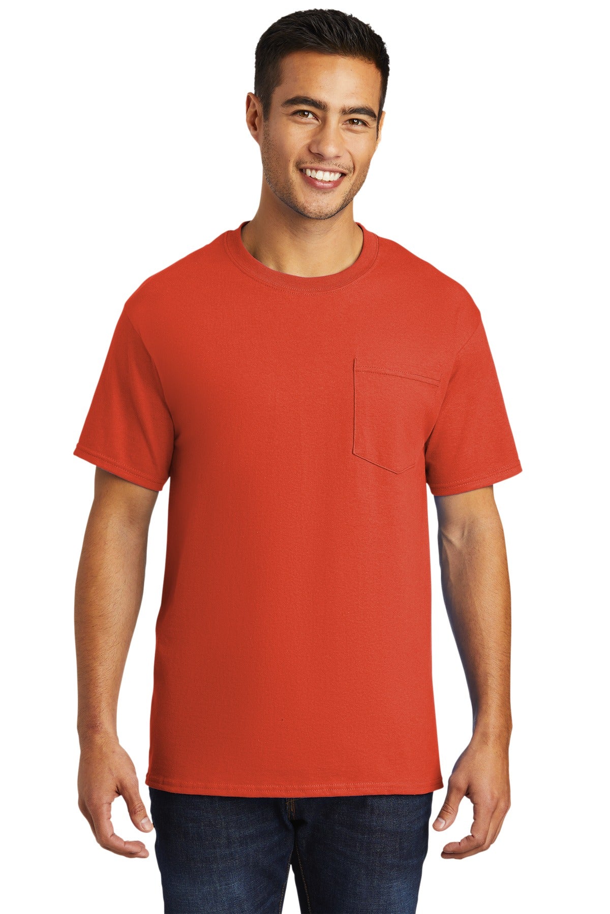 Port & Co ™  Tall Essential Pocket Tee. PC61PT