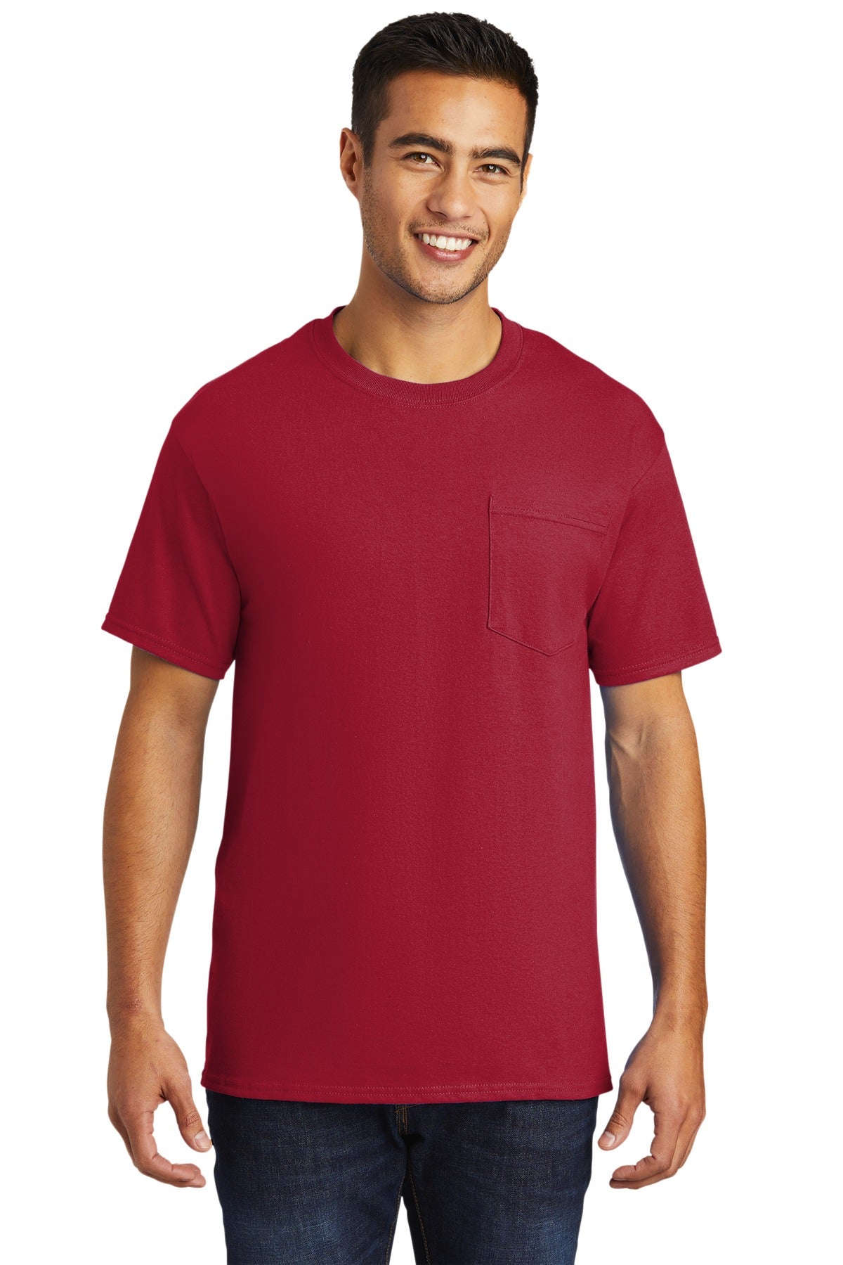 Port & Co ™  Tall Essential Pocket Tee. PC61PT