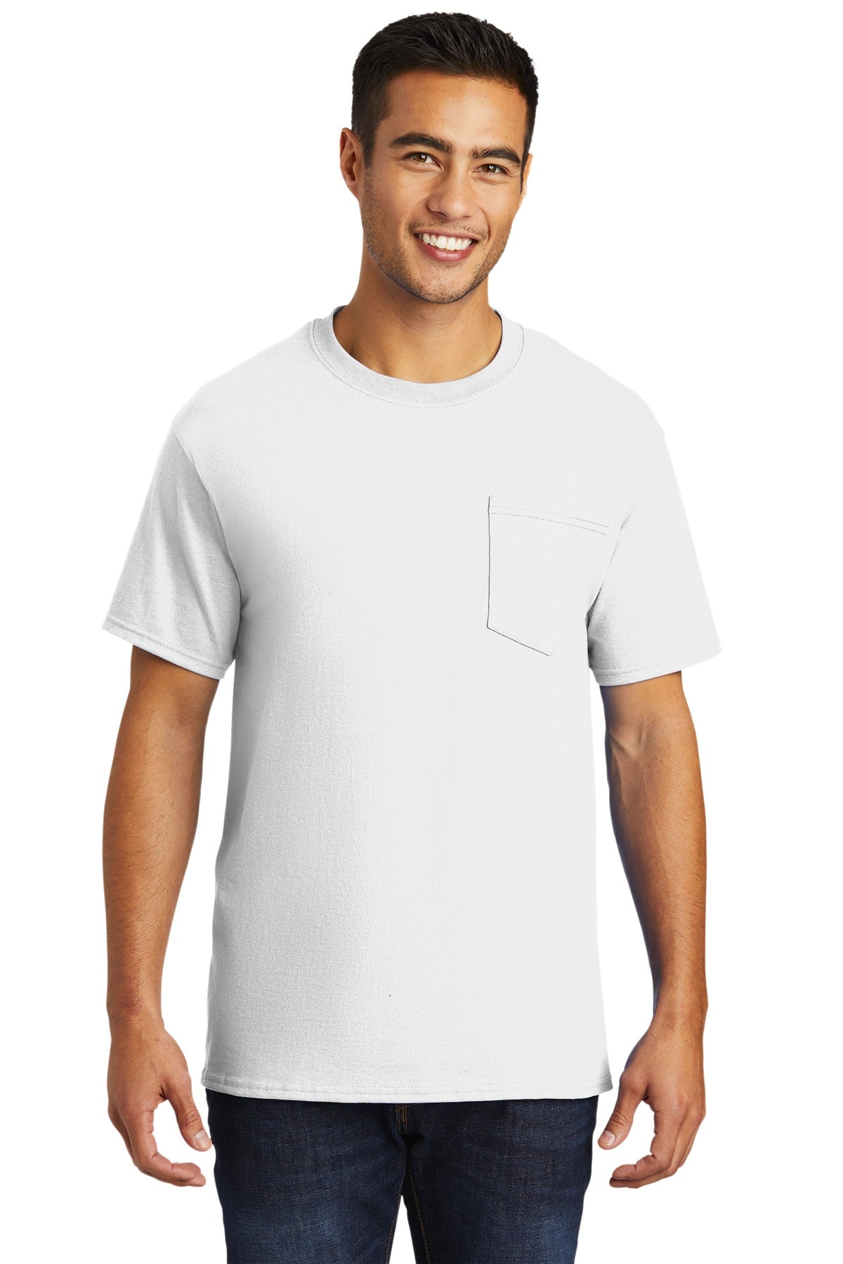 Port & Co ™  Tall Essential Pocket Tee. PC61PT