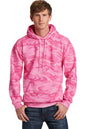 Port & Co ™  Core Fleece Camo Pullover Hooded Sweatshirt. PC78HC