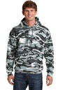 Port & Co ™  Core Fleece Camo Pullover Hooded Sweatshirt. PC78HC