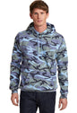 Port & Co ™  Core Fleece Camo Pullover Hooded Sweatshirt. PC78HC