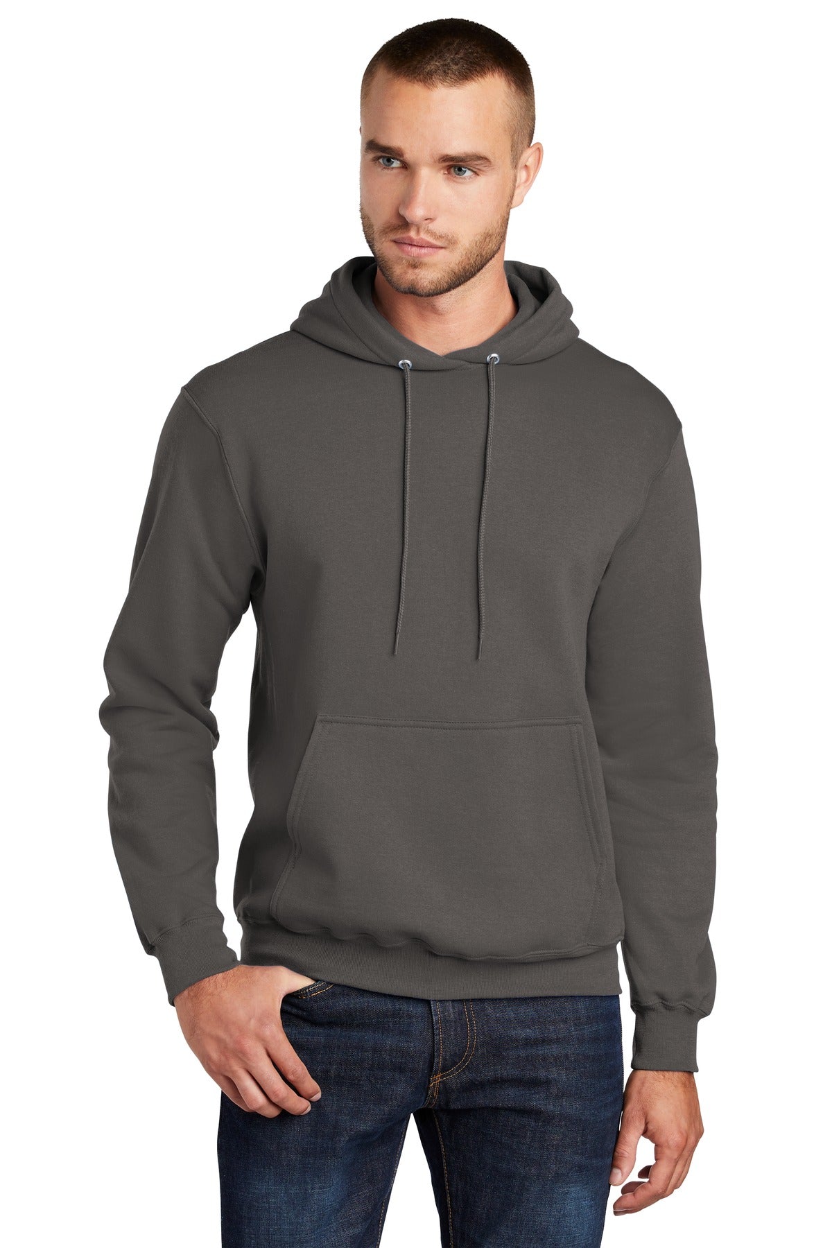 Port & Co ™  Tall Core Fleece Pullover Hooded Sweatshirt PC78HT