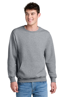 Port & Co ™  Core Fleece Crewneck Pocket Sweatshirt PC78PKT