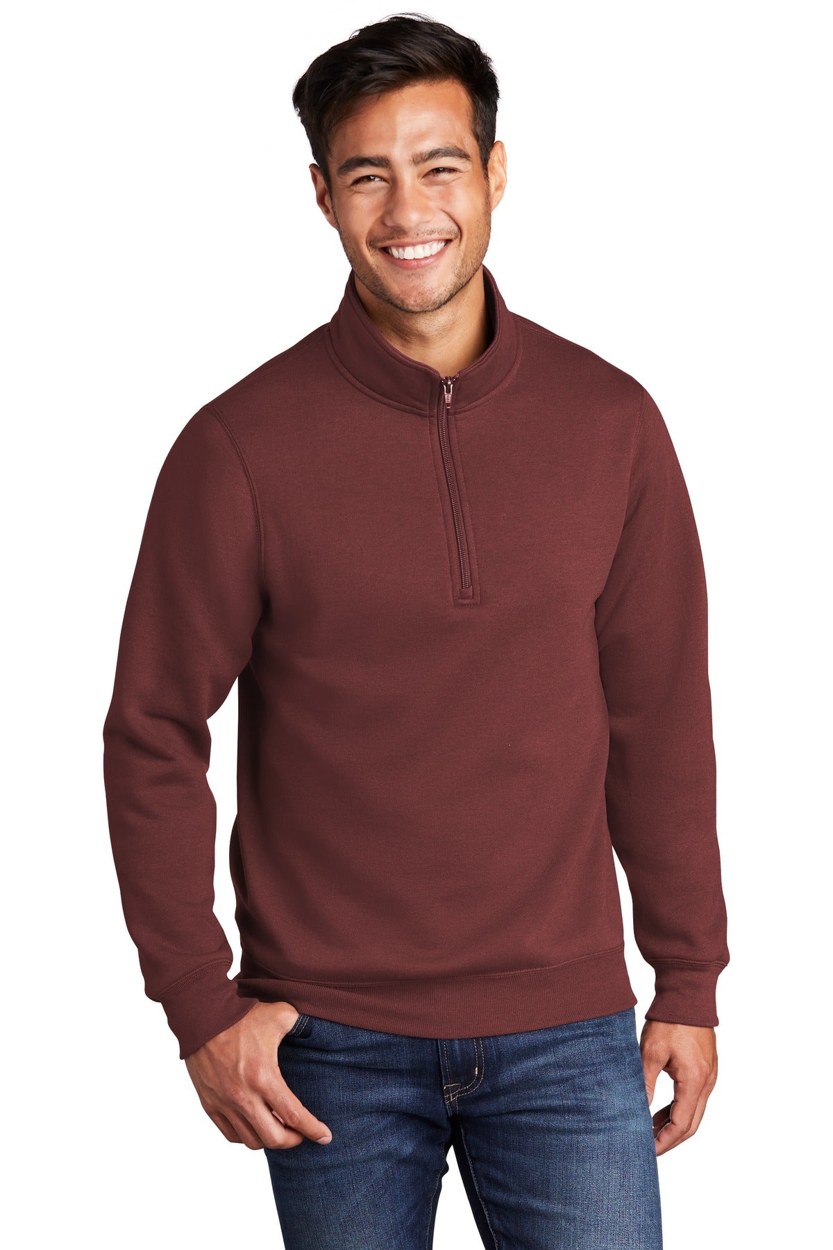 Port & Co ™  Core Fleece 1/4-Zip Pullover Sweatshirt PC78Q