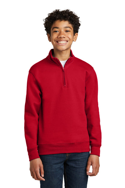 Port & Co ™  Youth Core Fleece 1/4-Zip Pullover Sweatshirt PC78YQ