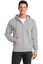 Port & Co ™  Core Fleece Full-Zip Hooded Sweatshirt. PC78ZH