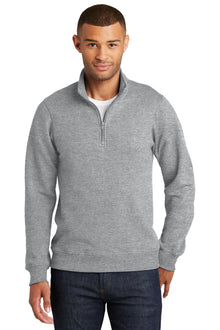 Port & Co ™  Fan Favorite Fleece 1/4-Zip Pullover Sweatshirt. PC850Q