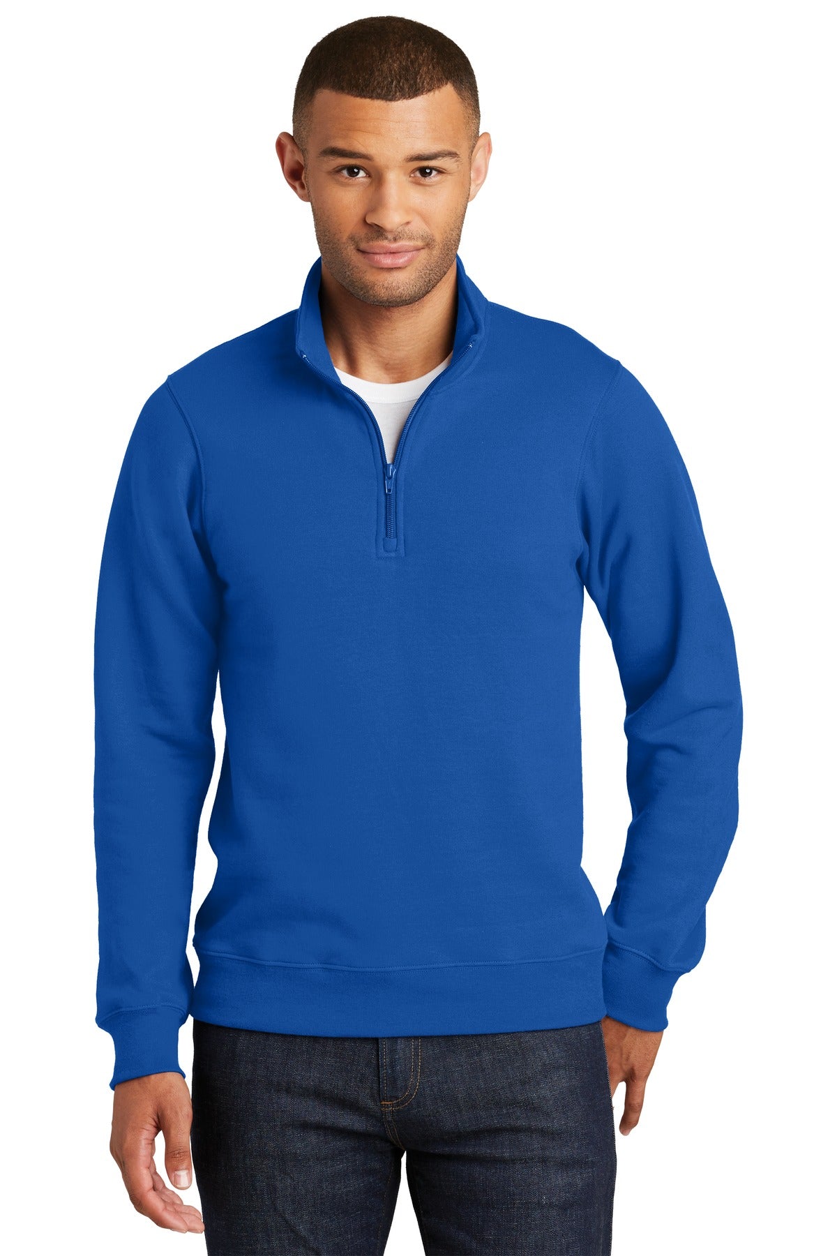 Port & Co ™  Fan Favorite Fleece 1/4-Zip Pullover Sweatshirt. PC850Q