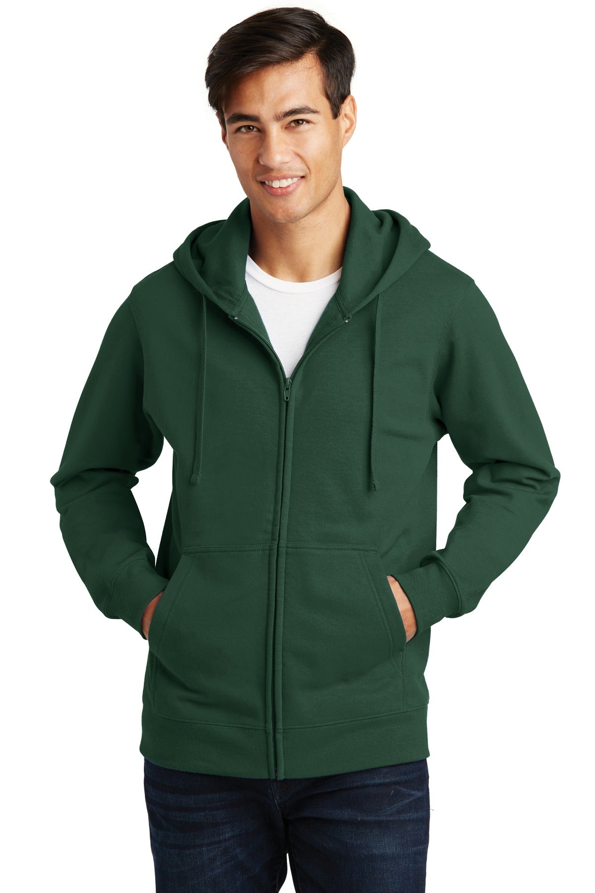 Port & Co ™  Fan Favorite Fleece Full-Zip Hooded Sweatshirt. PC850ZH