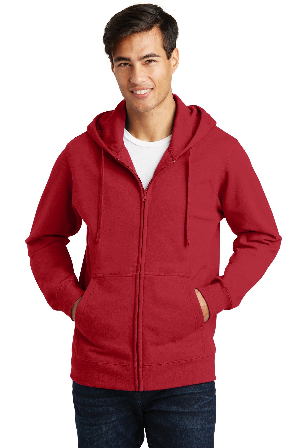 Port & Co ™  Fan Favorite Fleece Full-Zip Hooded Sweatshirt. PC850ZH