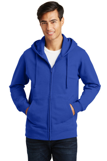 Port & Co ™  Fan Favorite Fleece Full-Zip Hooded Sweatshirt. PC850ZH